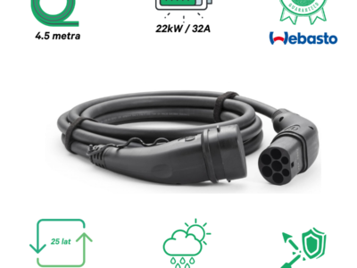 Webasto przewód ładowania dla EV