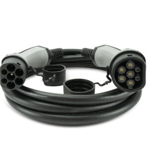 Kabel ładowania Type2 – Type2 (32A|22kW|5m|LED)