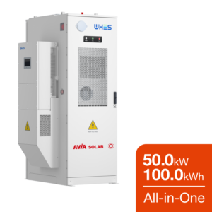Magazyn energii 100 kWh 50 kW – system All-in-One dla firm i przemysłu WHES PowerCore IA-50kW/100kWh-EC10 | AVIA SOLAR