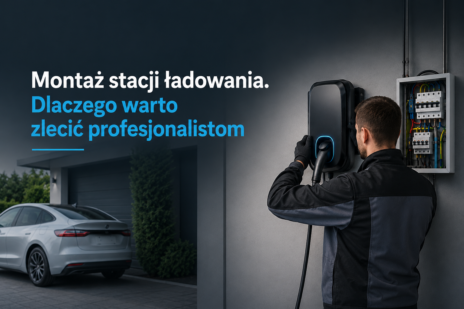 Dlaczego warto zlecić montaż stacji ładowania profesjonalistom?